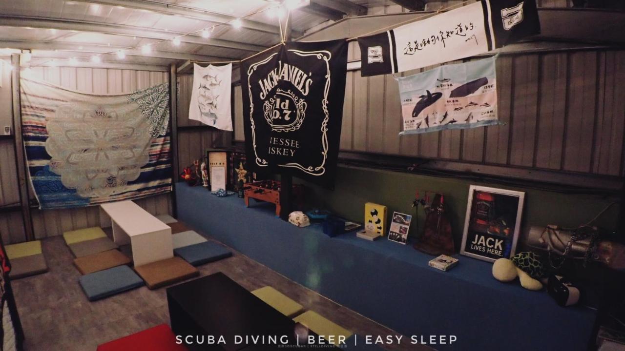氮醉潛水酒吧旅宿joscubar Diving Hostel Xiaoliuqiu Eksteriør billede